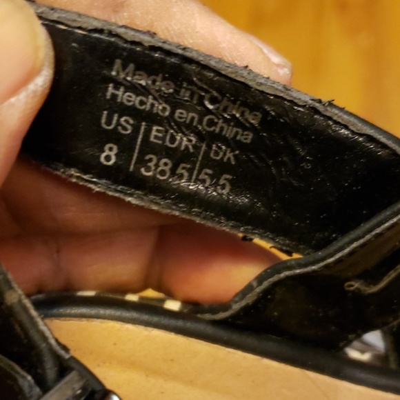 Call It Spring Platform Strappy Sandals Size 8 - Picture 8 of 8